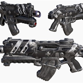 后现代 冲锋枪 科幻冲锋枪