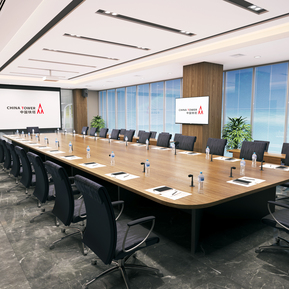 现代 会议室 会议桌椅