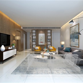 现代 客厅 客厅沙发