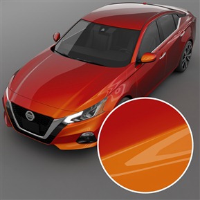 現(xiàn)代夕陽紅高光光滑汽車漆 涂料 VR