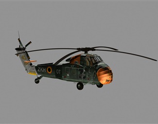 现代救援直升机