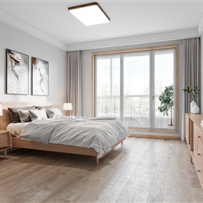 北欧 卧室 主卧室