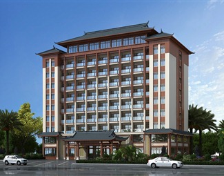 新中式新中式高层建筑