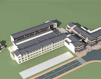 中式 古建 古建筑