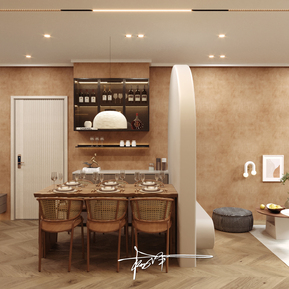 侘寂 客餐厅 客厅