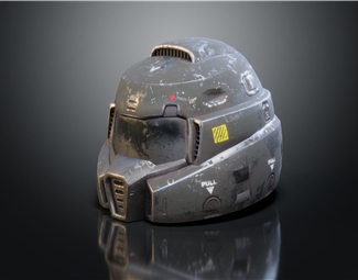 工业LOFT机器人头盔