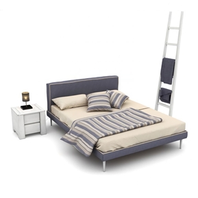 现代 双人床
