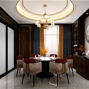 新中式 客餐厅
