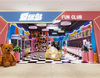 现代儿童玩具店