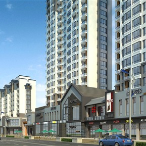 新中式 商业楼 商业办公住宅