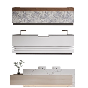 现代 接待台 接待台组合