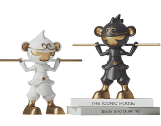 轻奢 雕塑 悟空时尚摆件