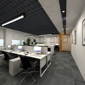 现代 公共办公区 办公室