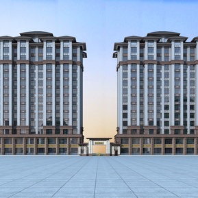 新中式 住宅楼 式高层住宅