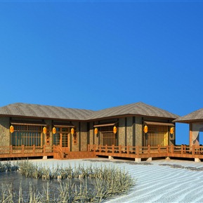 中式 独栋别墅 旅游区别墅