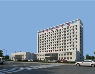 现代 医院建筑 医院