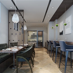 现代 餐厅 员工餐厅