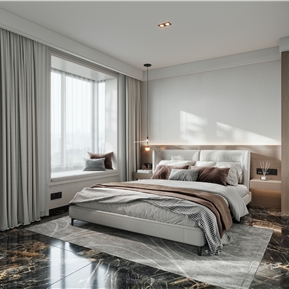 现代 卧室