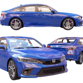 现代 汽车 本田思域轿车