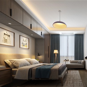 现代 卧室
