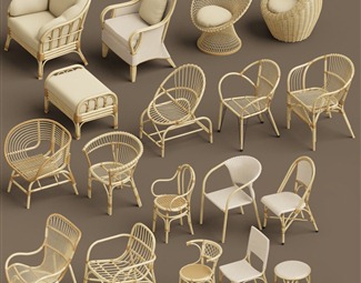 现代创意户外椅子
