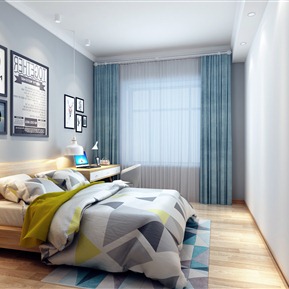 北欧 卧室 次卧