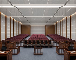 现代法院会议室