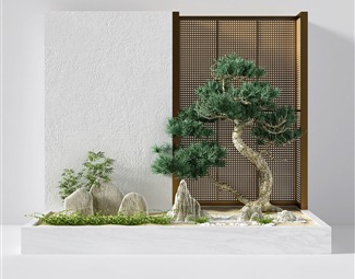 新中式 景观小品 园艺小品