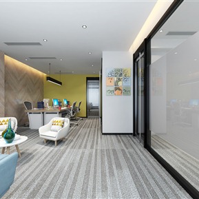 现代 公共办公区 办公室