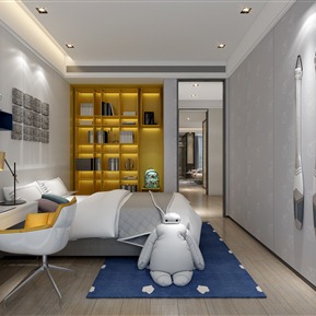 现代 儿童房 温馨儿童房