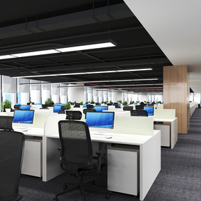 现代 公共办公区 办公区