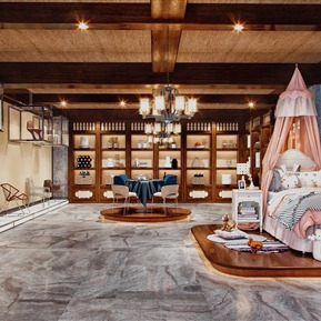 展示区 售楼处商品展示区