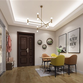 现代 餐厅 客餐厅