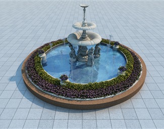 欧式广场景观水池3d模型下载  88.13mb 下载 收藏
