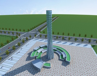 现代室外建筑
