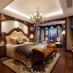 美式 卧室
