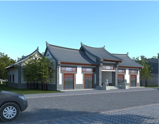 中式古建筑房子