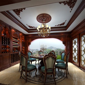 欧式 餐厅 客餐厅