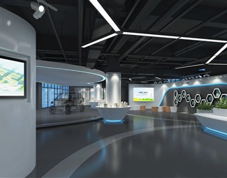 现代 展厅