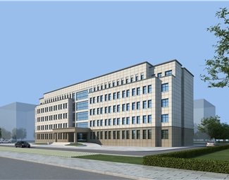 现代五层办公楼