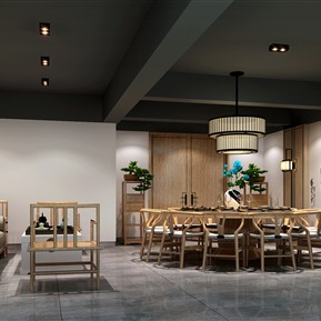 新中式 包间 接待室