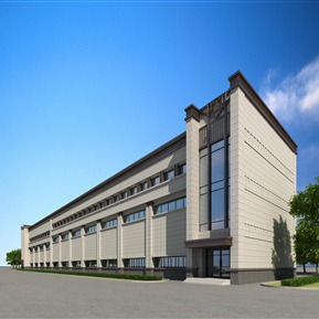 现代 厂房 药厂厂房