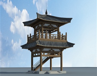 中式 凉亭 古建亭子