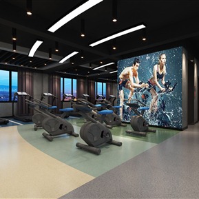 工业LOFT 健身房