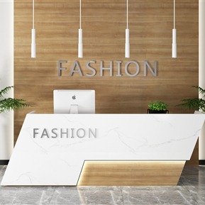 现代 接待台 前台接待