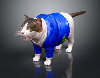 现代小猫