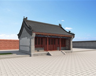 中式古建木雕