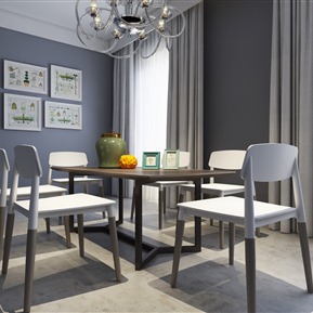 北欧 餐桌椅组合