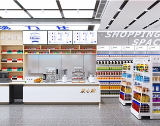 现代 便利店 超市