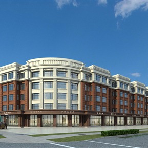 简欧 商业楼 商业办公楼